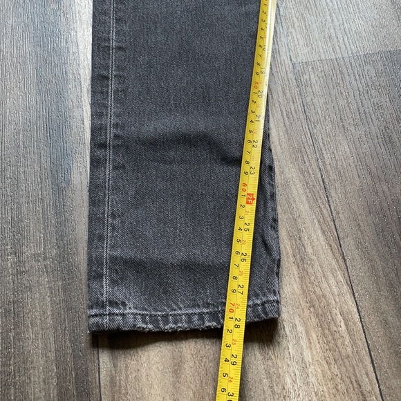 Levi’s 501 Black Distressed Skinny Jeans 27x28 - Picture 7 of 16